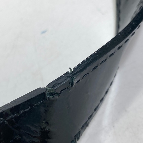 Louis Vuitton Vernis Patent Montaigne bag crossbody Noir Black - Picture 14 of 15